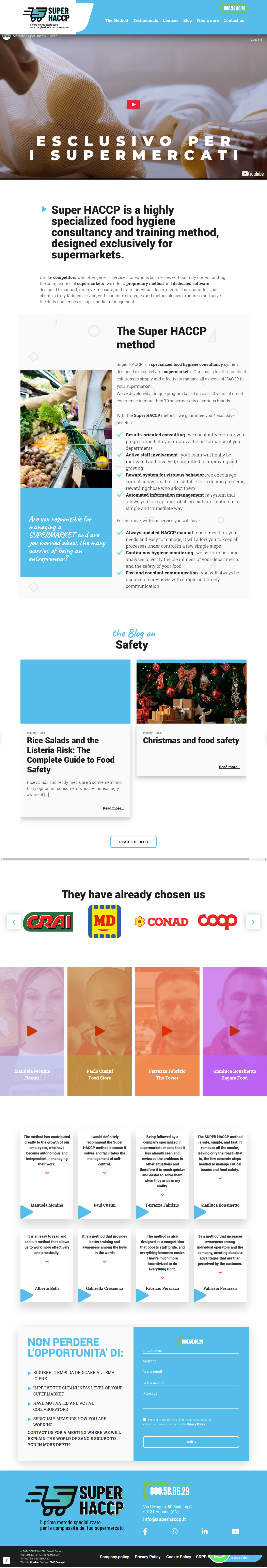 Super HACCP – Food Safety Consulting & Training